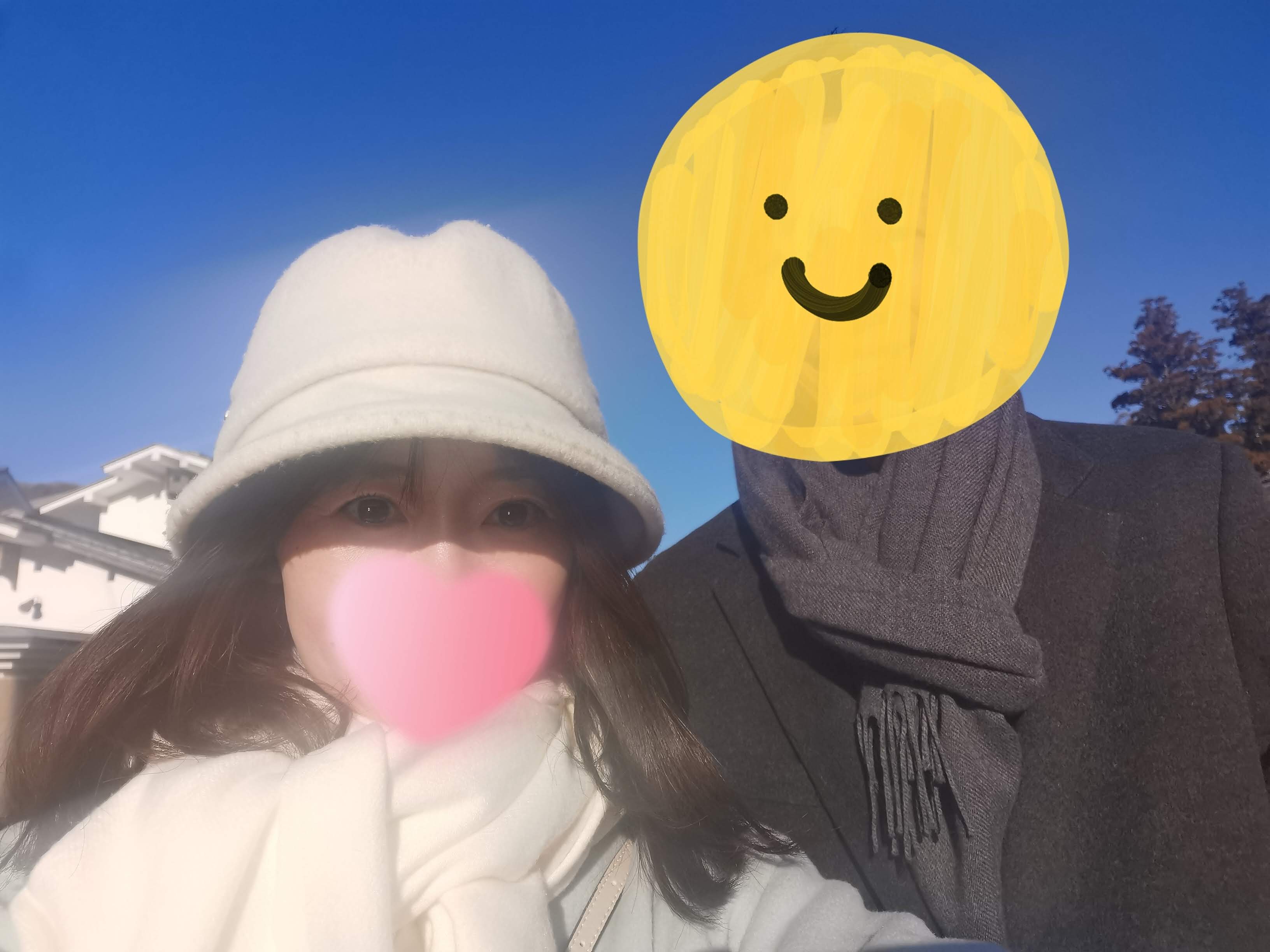 初めて夫婦で旅行に行った